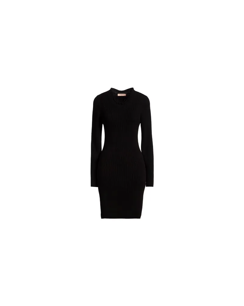 Twin-Set KLEIDER - Mini-Kleiderauf YOOX.COM Schwarz