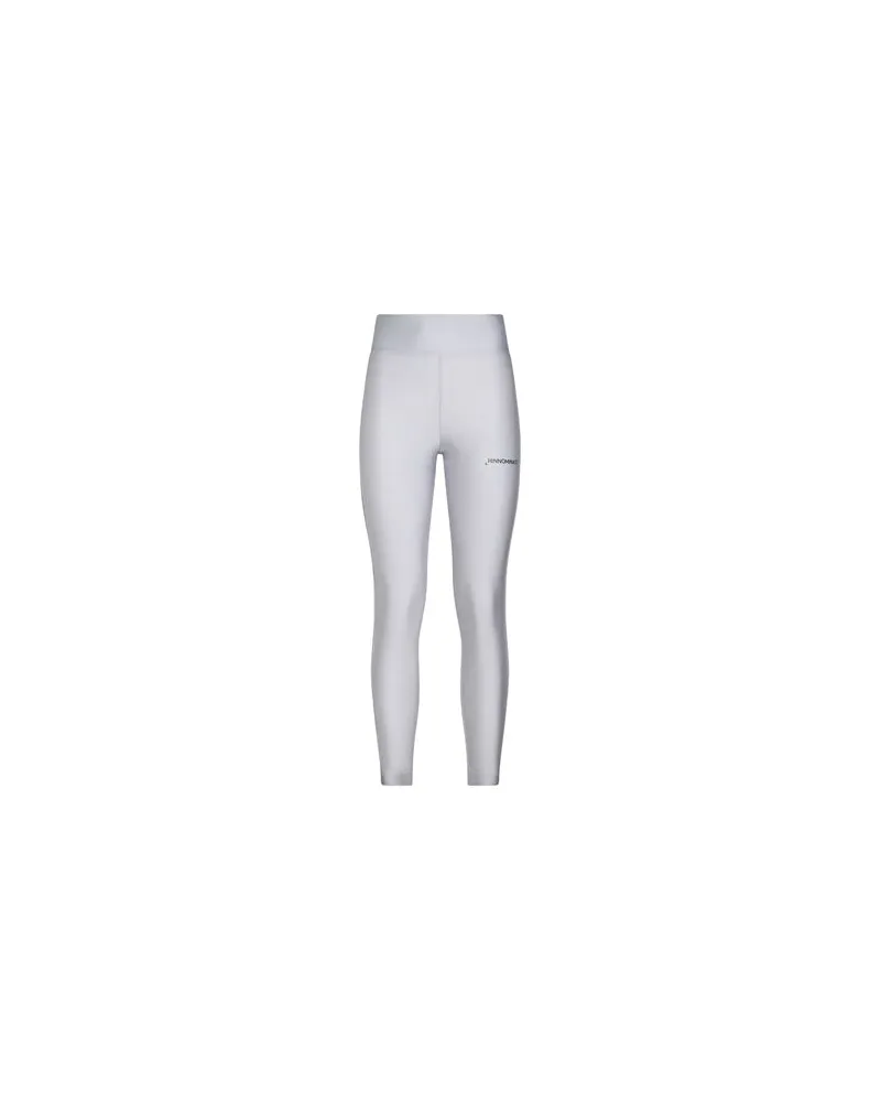 HINNOMINATE HOSEN & RÖCKE - Leggingsauf YOOX.COM Silber