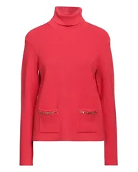 Elisabetta Franchi Rollkragenpullover Rot