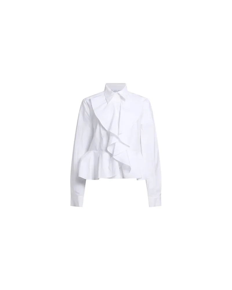 Alberta Ferretti TOPS - Hemdenauf YOOX.COM Weiß