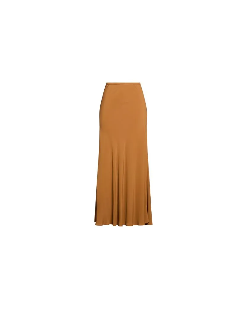 Federica Tosi HOSEN & RÖCKE - Maxi-Röckeauf YOOX.COM Braun