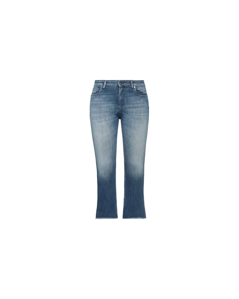 SOLOTRE HOSEN & RÖCKE - Jeanshosenauf YOOX.COM Blau