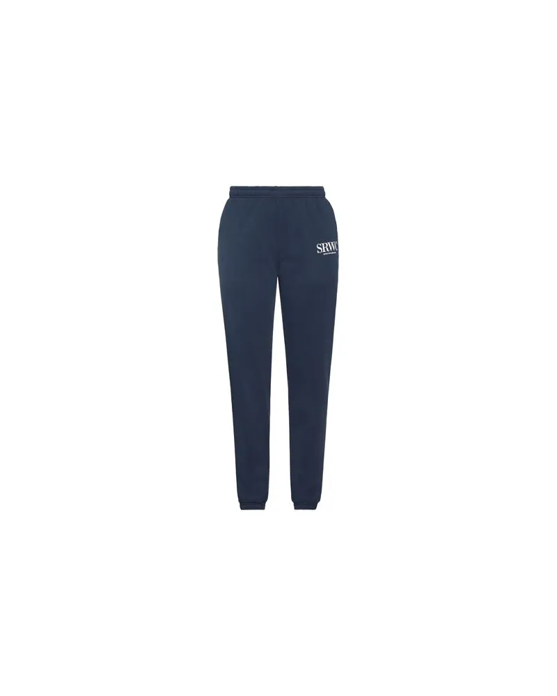 SPORTY & RICH HOSEN & RÖCKE - Hosenauf YOOX.COM Marineblau
