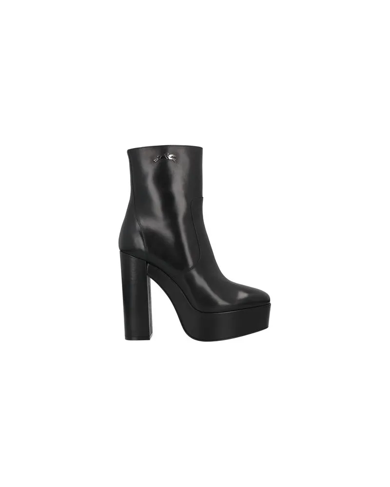 Longchamp SCHUHE - Stiefelettenauf YOOX.COM Schwarz
