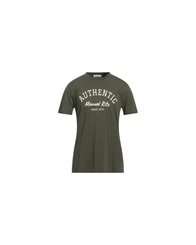Manuel Ritz TOPS - T-shirtsauf YOOX.COM Militärgrün