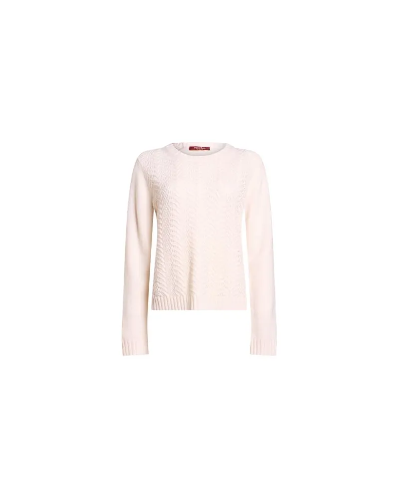 Max Mara STRICKWAREN - Pulloverauf YOOX.COM Cremeweiß