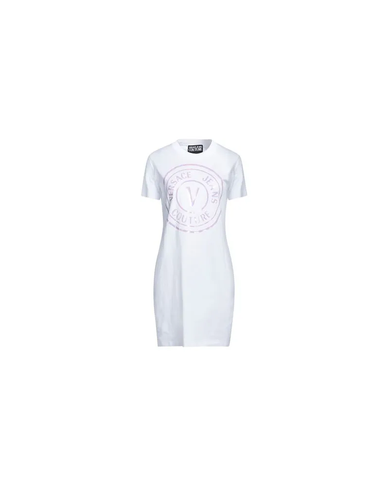 Versace Jeans KLEIDER - Mini-Kleiderauf YOOX.COM Weiß