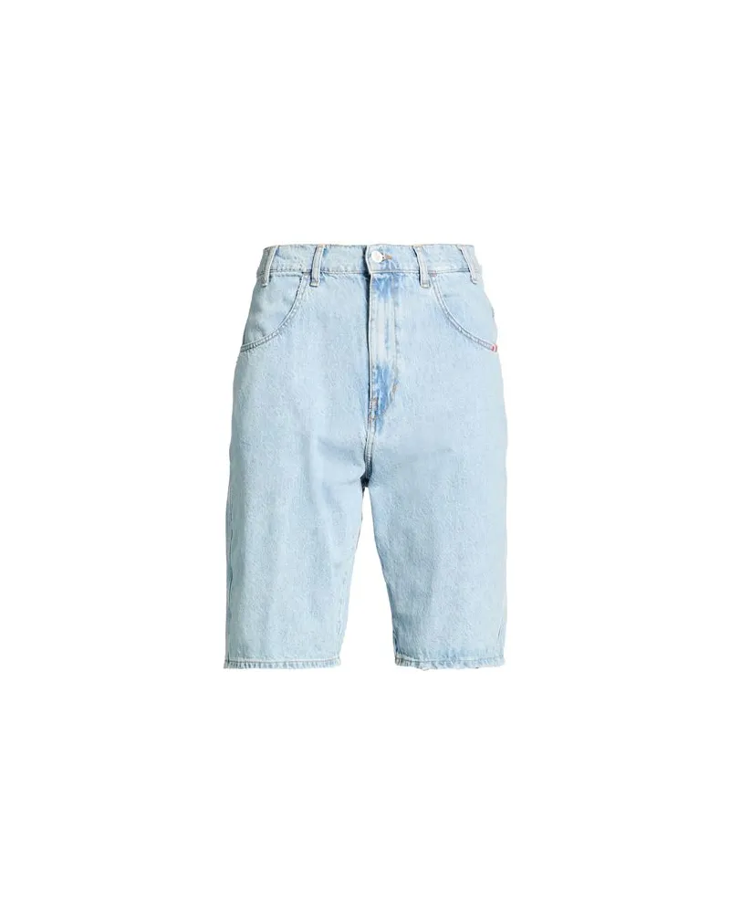 Amish HOSEN & RÖCKE - Jeansshortsauf YOOX.COM Blau