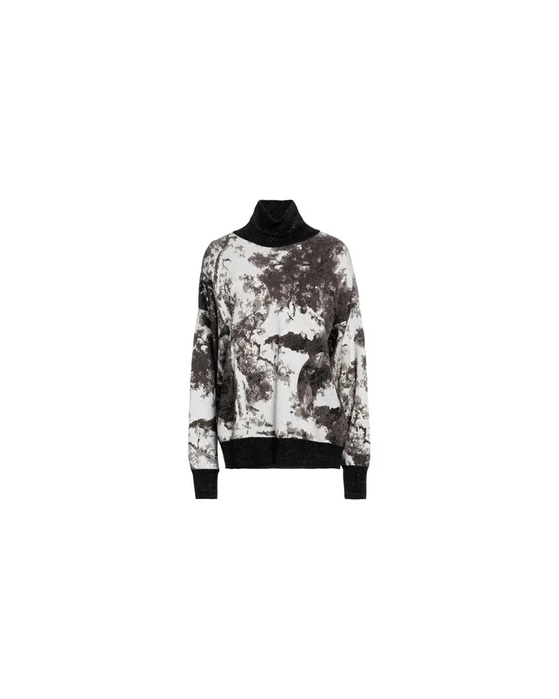 OFF-WHITE STRICKWAREN - Rollkragenpulloverauf YOOX.COM Dunkelbraun