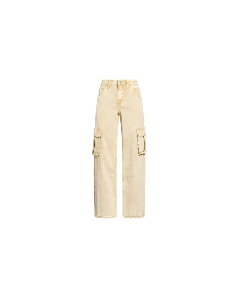 Guess HOSEN & RÖCKE - Jeanshosenauf YOOX.COM Senf