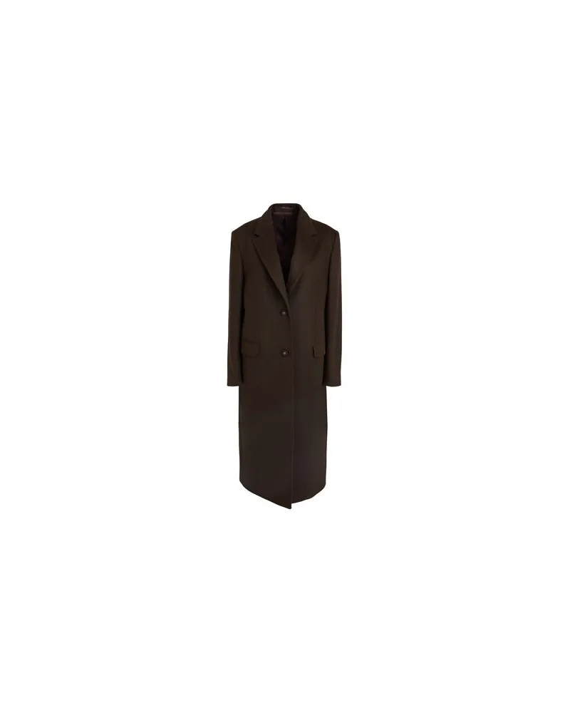 Officine Generale JACKEN & MÄNTEL - Mäntelauf YOOX.COM Dunkelbraun