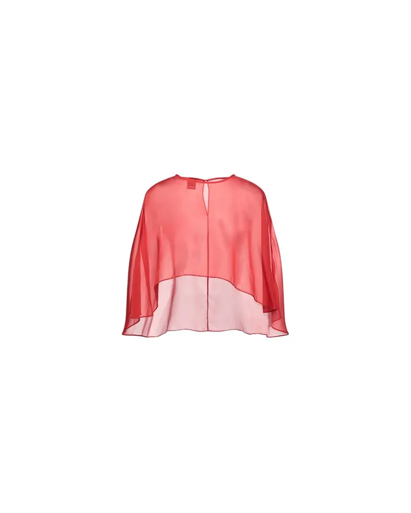 Pinko JACKEN & MÄNTEL - Capesauf YOOX.COM Rot
