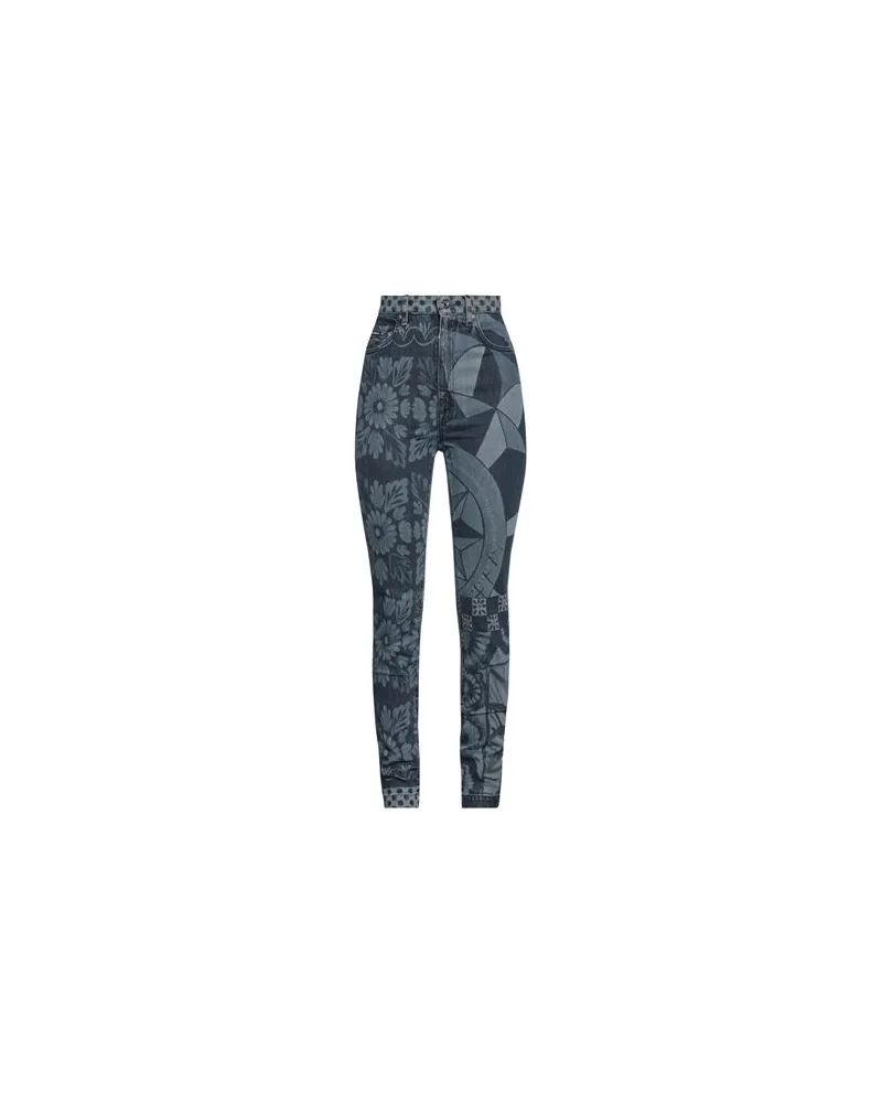 Dolce & Gabbana EXCLUSIVE - HOSEN & RÖCKE - Jeanshosenauf YOOX.COM Blau