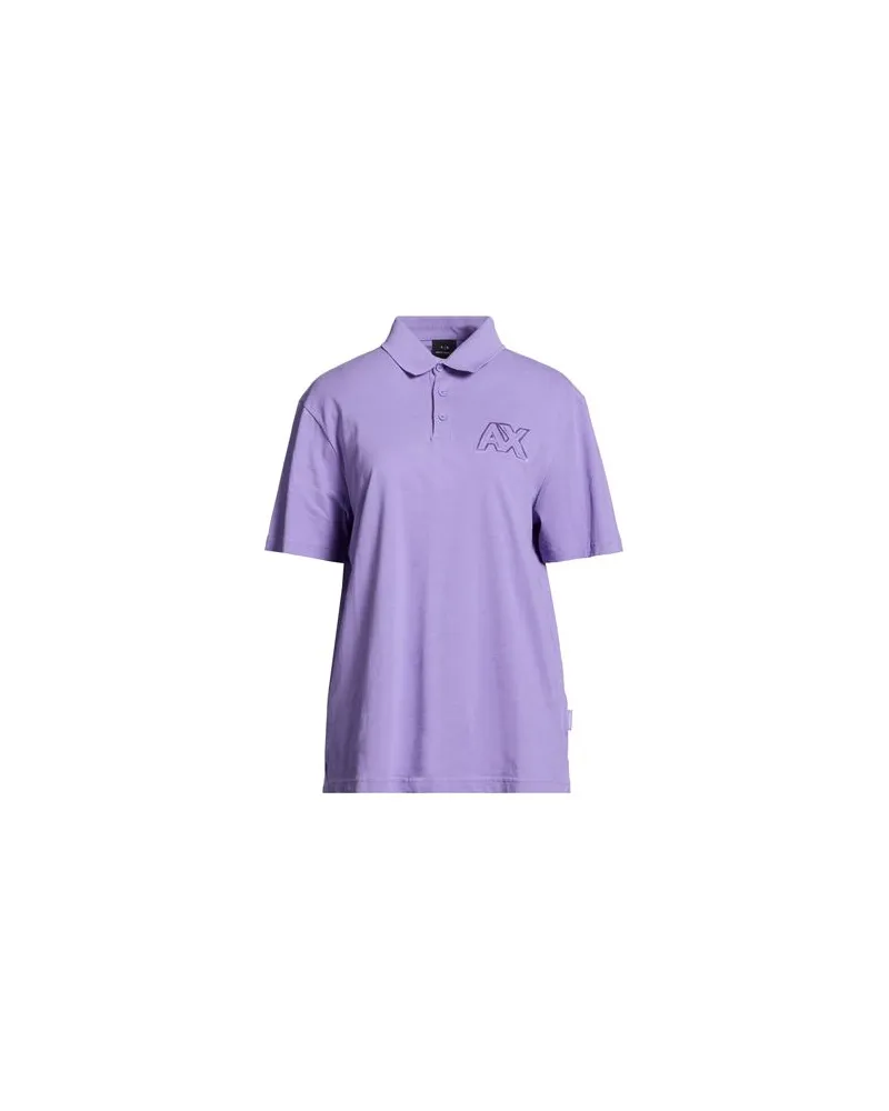 Armani Exchange TOPS - Poloshirtsauf YOOX.COM Violett