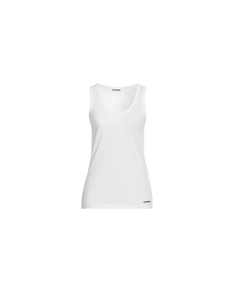 Jil Sander TOPS - Tank Topsauf YOOX.COM Elfenbein