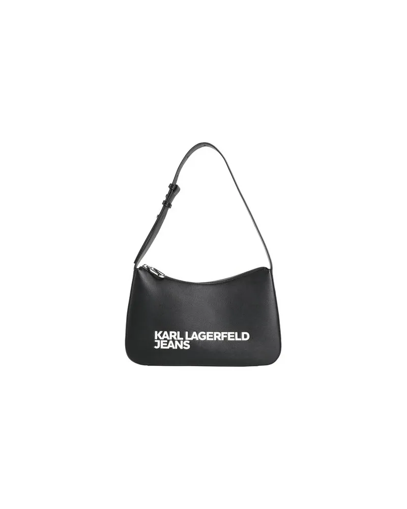 Karl Lagerfeld TASCHEN - Schultertaschenauf YOOX.COM Schwarz