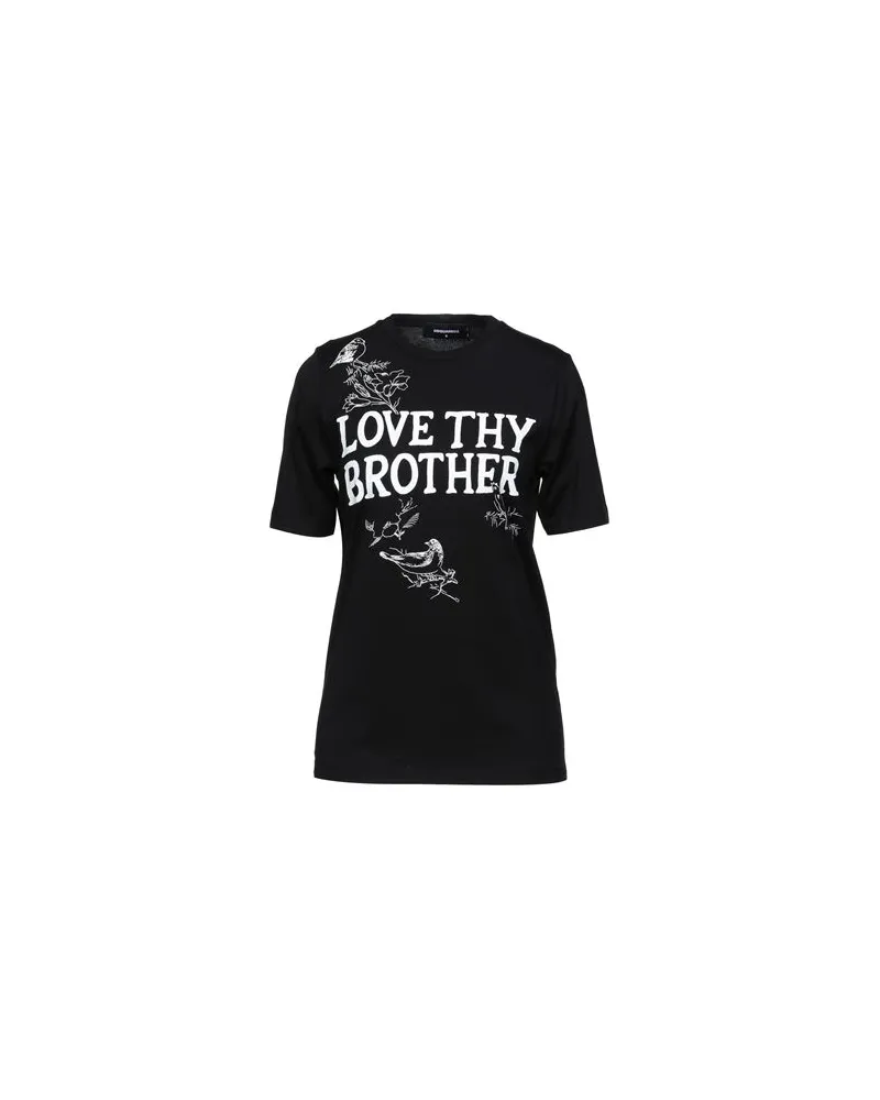 Dsquared2 TOPS - T-shirtsauf YOOX.COM Schwarz