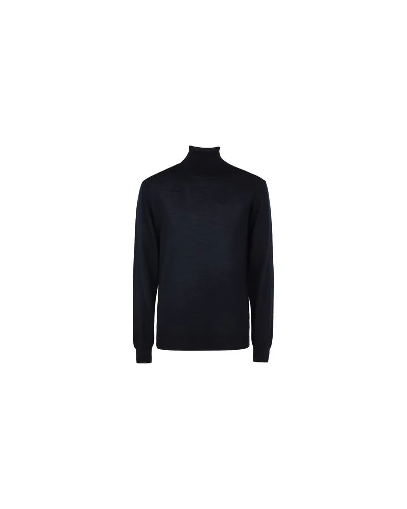 Daniele Alessandrini STRICKWAREN - Rollkragenpulloverauf YOOX.COM Nachtblau