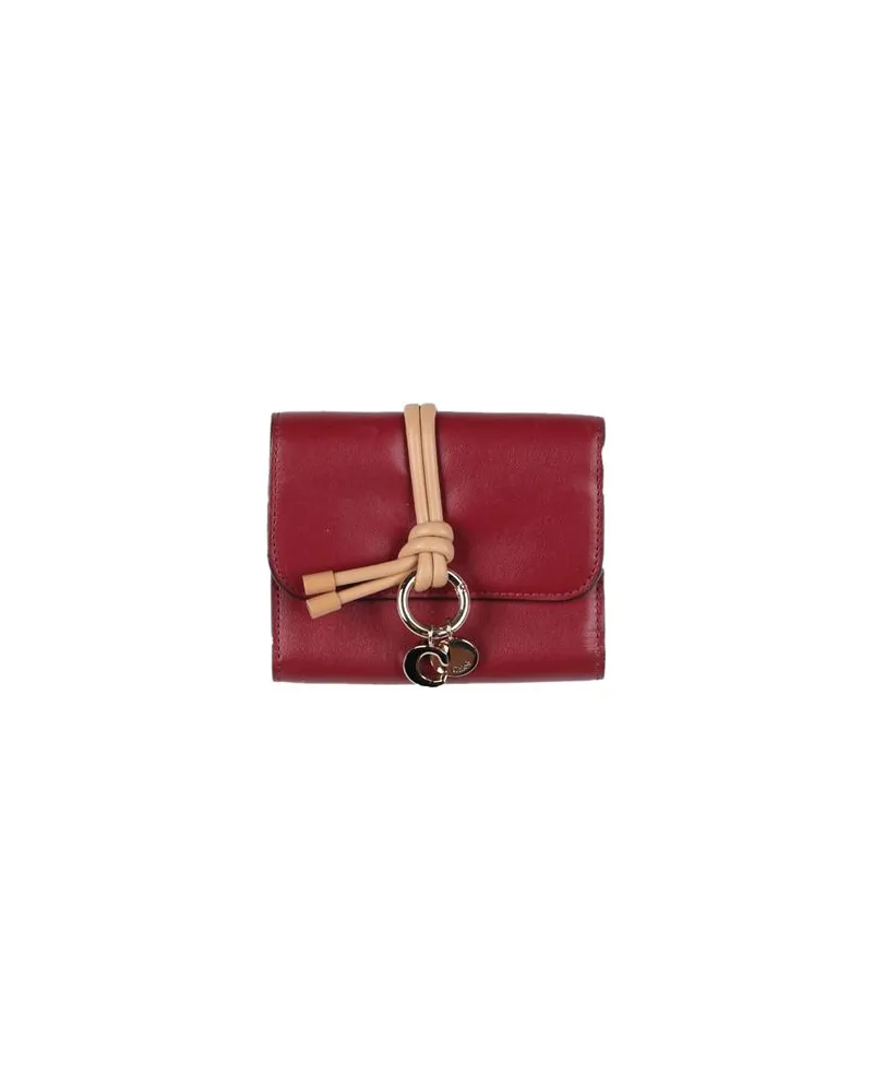 Chloé Kleinlederwaren - Brieftaschenauf YOOX.COM Bordeaux