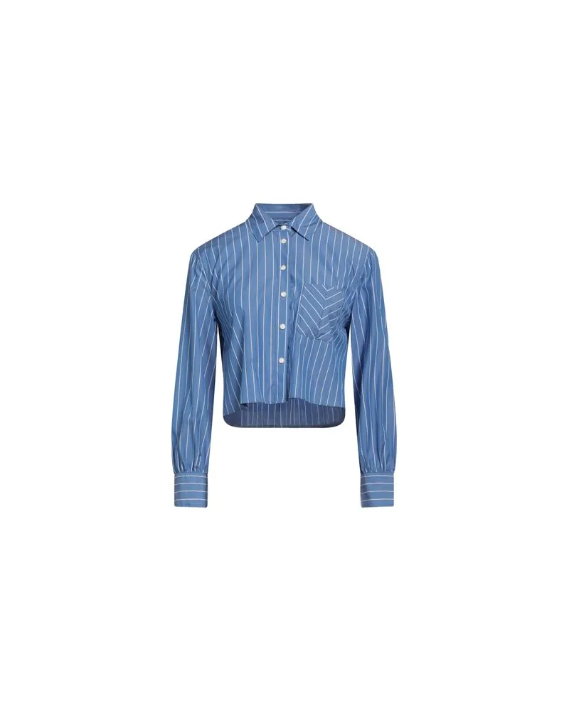 Rag & Bone TOPS - Hemdenauf YOOX.COM Azurblau
