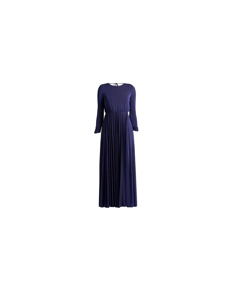 Soallure KLEIDER - Maxi-Kleiderauf YOOX.COM Marineblau