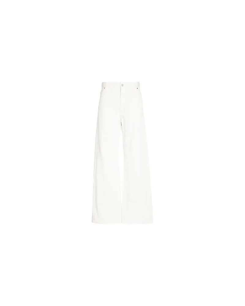 Valentino Garavani HOSEN & RÖCKE - Jeanshosenauf YOOX.COM Weiß