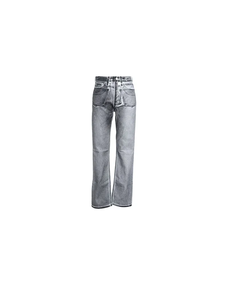 Calvin Klein HOSEN & RÖCKE - Jeanshosenauf YOOX.COM Schwarz