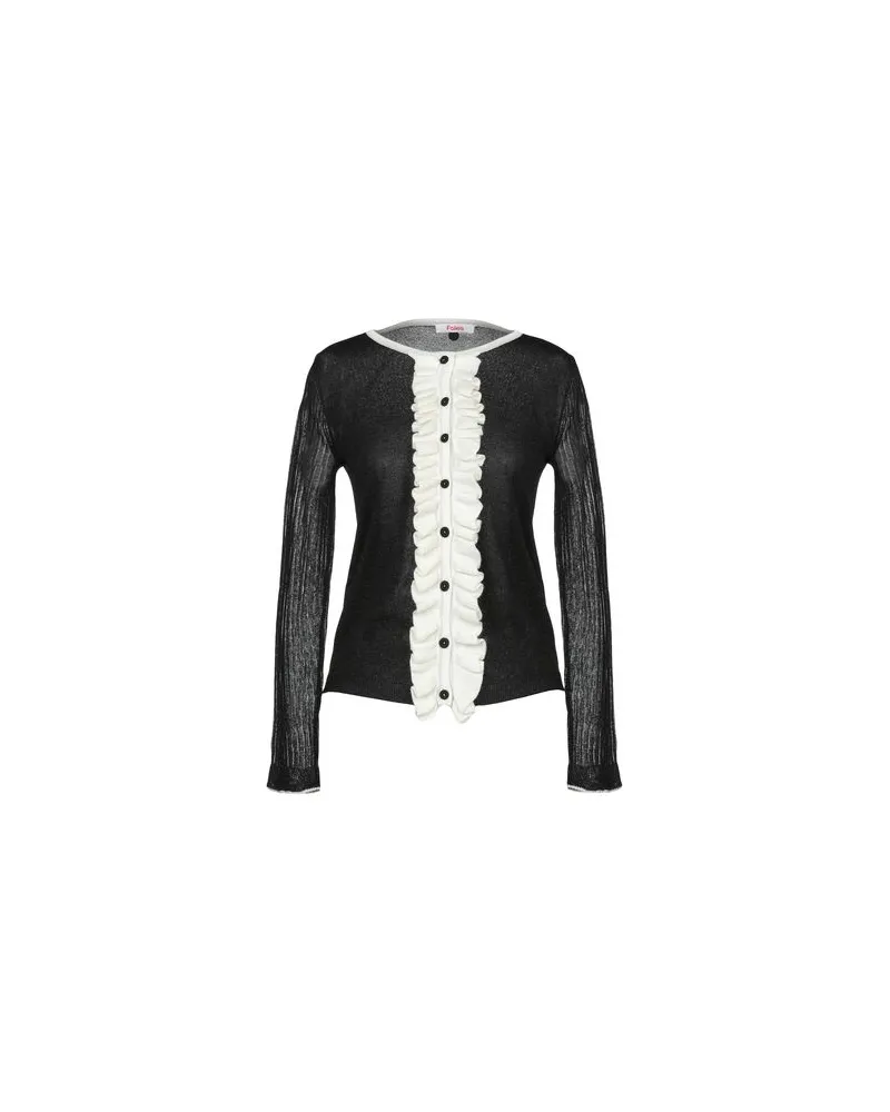 Blumarine STRICKWAREN - Strickjackenauf YOOX.COM Schwarz