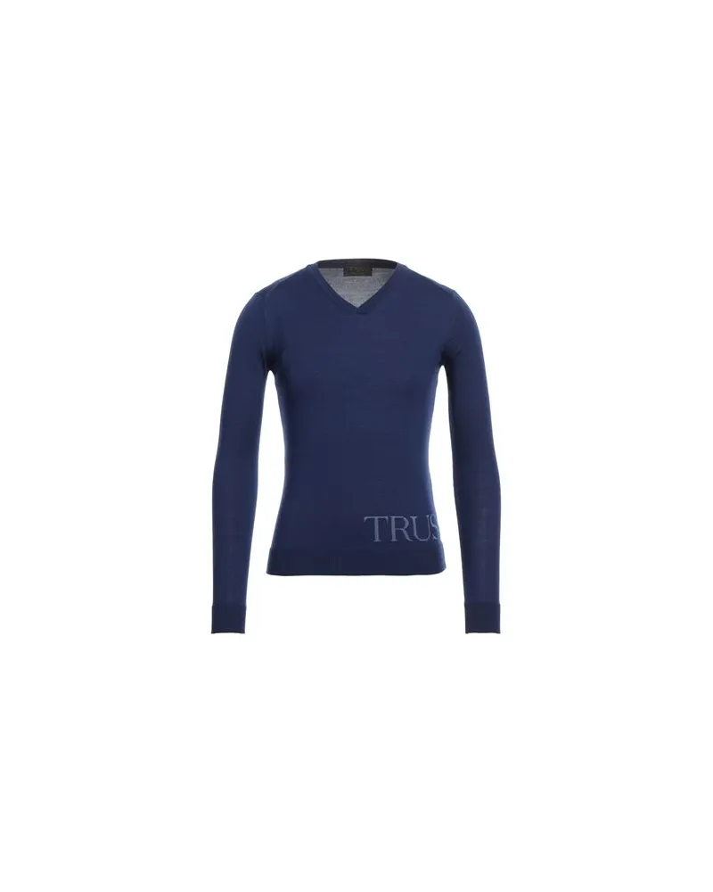 Trussardi STRICKWAREN - Pulloverauf YOOX.COM Marineblau