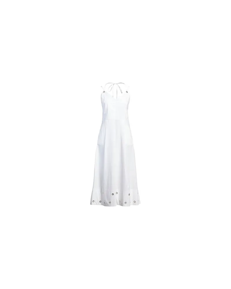 Icona By Kaos KLEIDER - Midi-Kleiderauf YOOX.COM Weiß