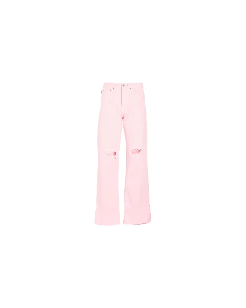 VETEMENTS HOSEN & RÖCKE - Jeanshosenauf YOOX.COM Rosa