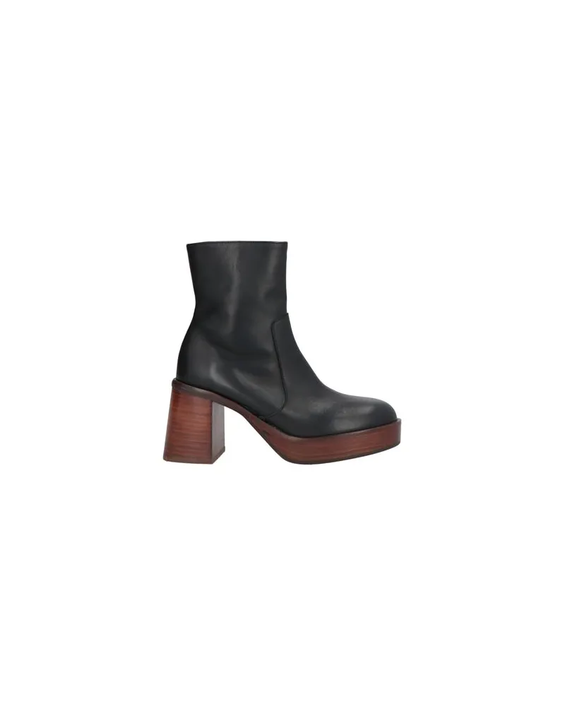 ÁNGEL ALARCÓN  SCHUHE - Stiefelettenauf YOOX.COM Schwarz
