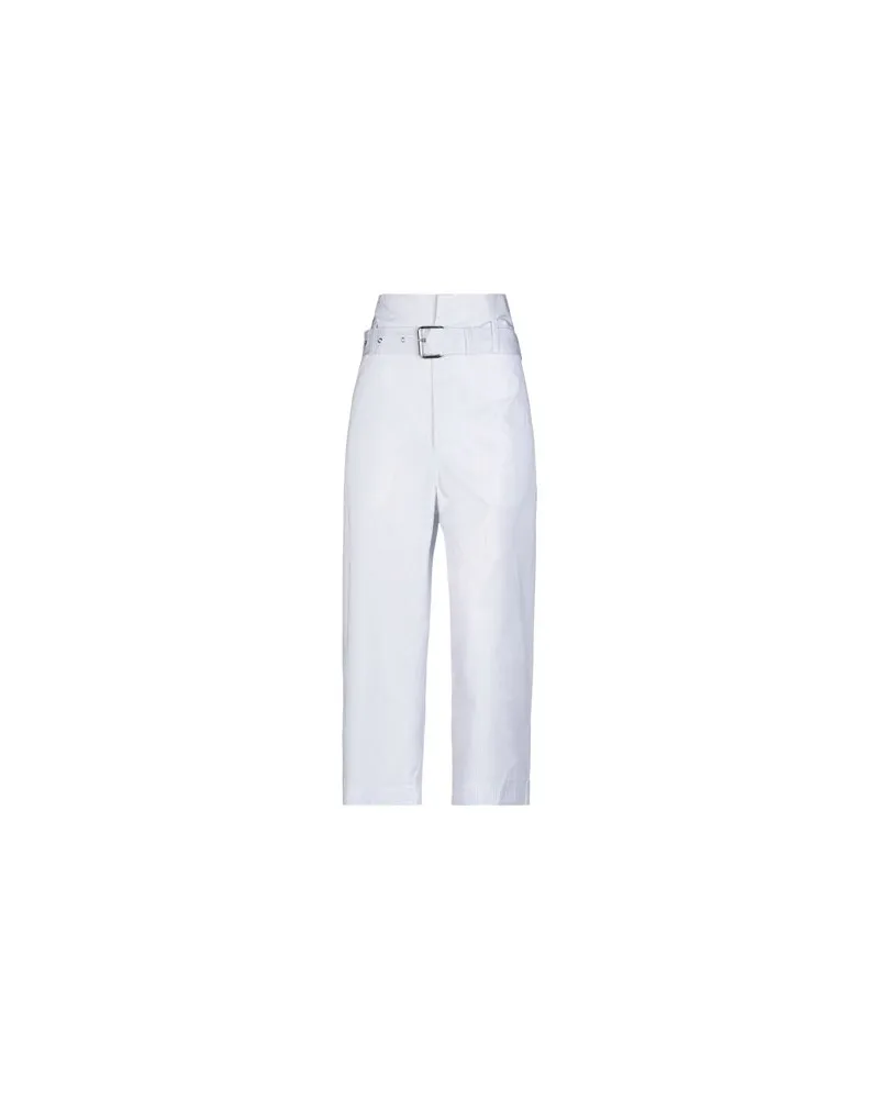 PLAN C HOSEN & RÖCKE - Hosenauf YOOX.COM Weiß