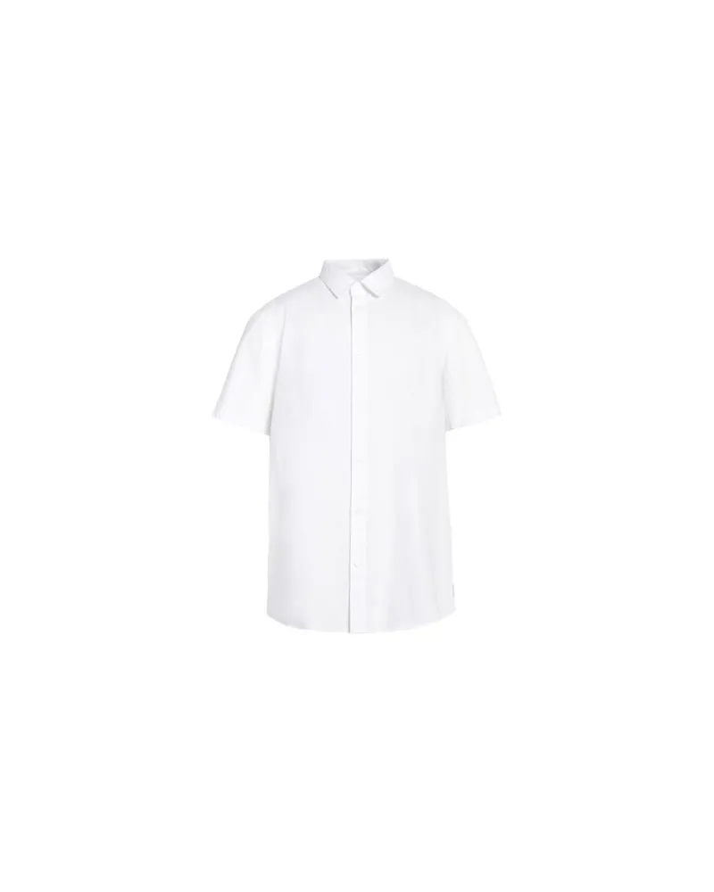Armani Exchange TOPS - Hemdenauf YOOX.COM Weiß
