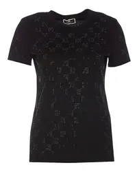 Elisabetta Franchi T-shirts Schwarz