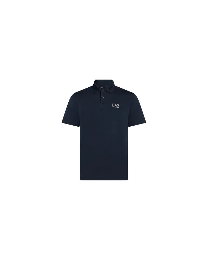 EA7 TOPS - Poloshirtsauf YOOX.COM Nachtblau