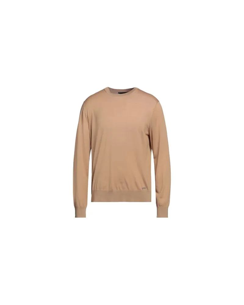 Dsquared2 STRICKWAREN - Pulloverauf YOOX.COM Sand