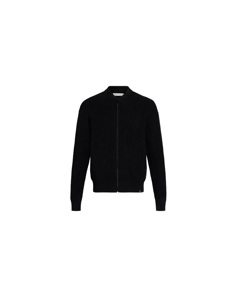 Calvin Klein STRICKWAREN - Strickjackenauf YOOX.COM Schwarz