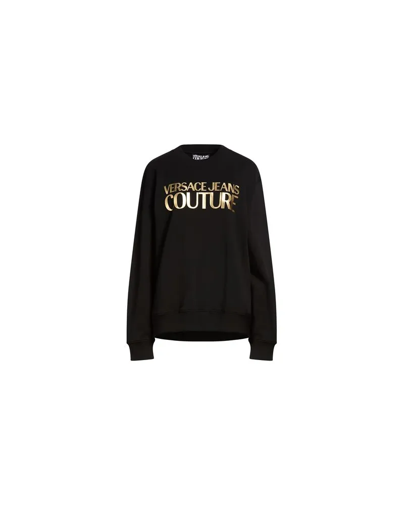 Versace Jeans TOPS - Sweatshirtsauf YOOX.COM Schwarz