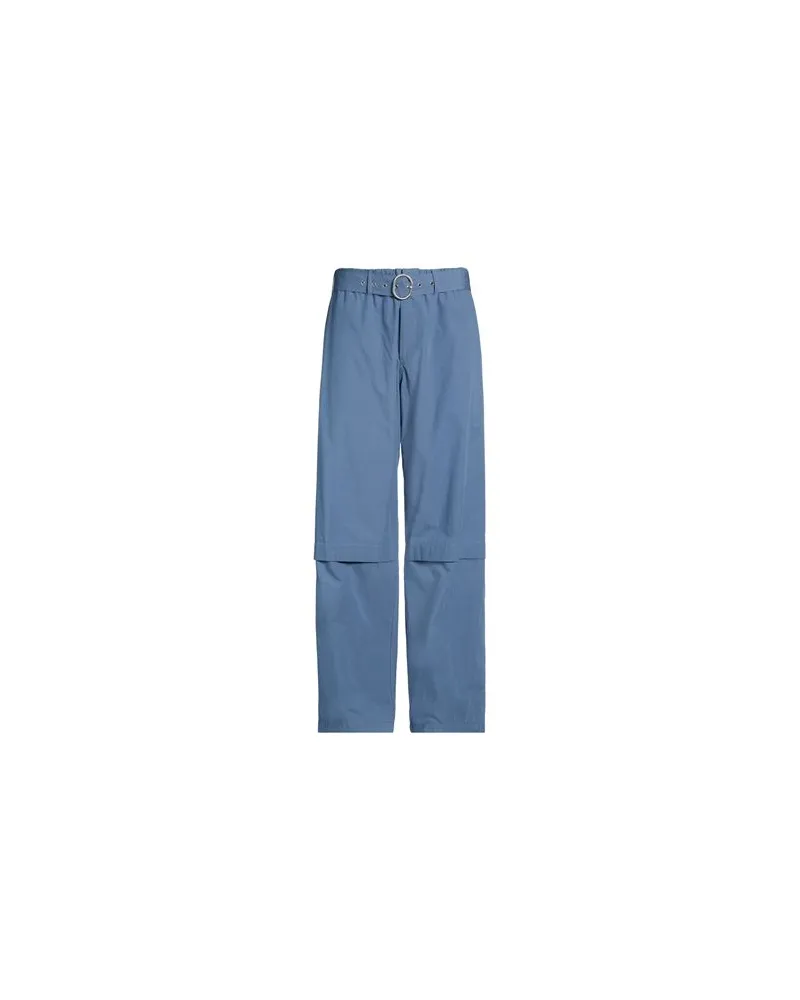 Jil Sander HOSEN & RÖCKE - Hosenauf YOOX.COM Azurblau