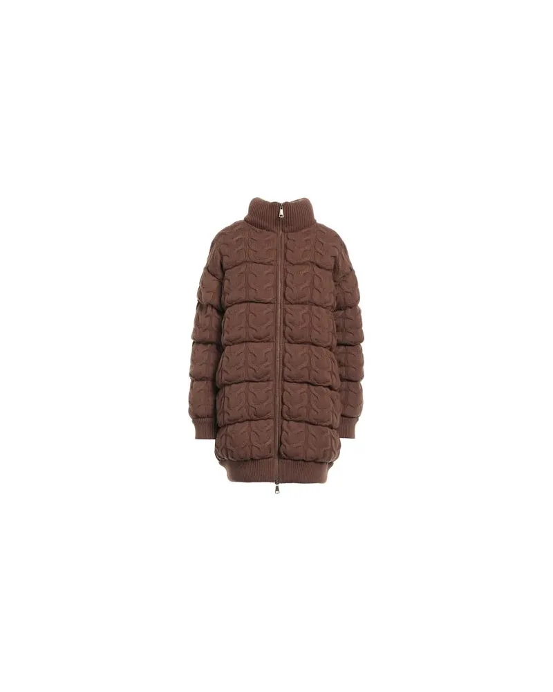 Max Mara JACKEN & MÄNTEL - Pufferjacken & Daunenjackenauf YOOX.COM Braun
