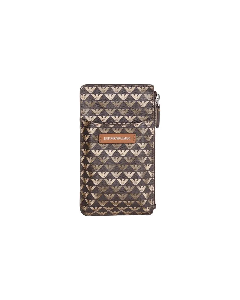Emporio Armani Kleinlederwaren - Brieftaschenauf YOOX.COM Khaki