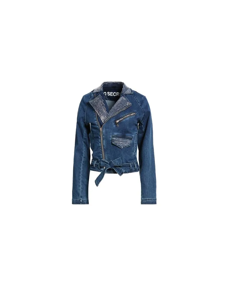 No Secrets JACKEN & MÄNTEL - Jeansjacken/Mäntelauf YOOX.COM Blau
