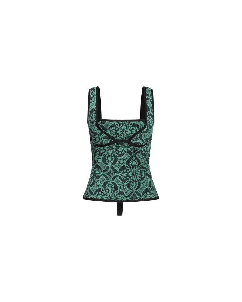 Marine Serre TOPS - Topsauf YOOX.COM Grün