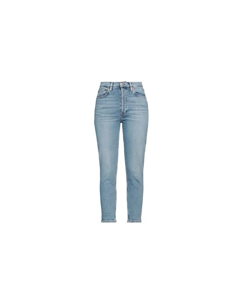 RE/DONE HOSEN & RÖCKE - Jeanshosenauf YOOX.COM Blau