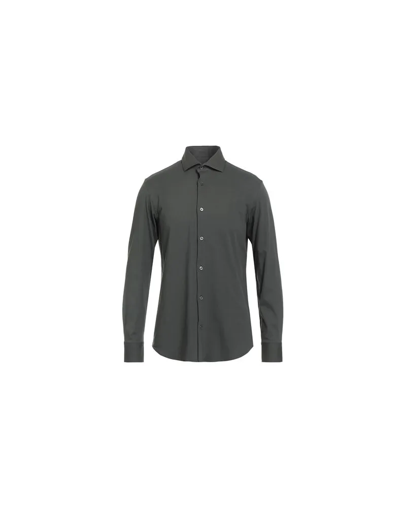 MOORER TOPS - Hemdenauf YOOX.COM Dunkelgrün