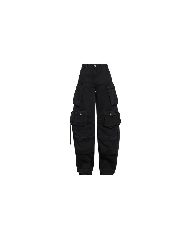 ATTICO HOSEN & RÖCKE - Jeanshosenauf YOOX.COM Schwarz