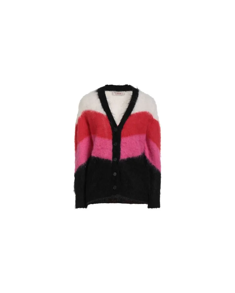 Jucca STRICKWAREN - Strickjackenauf YOOX.COM Rot