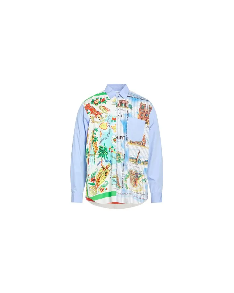 Comme des Garçons TOPS - Hemdenauf YOOX.COM Hellblau