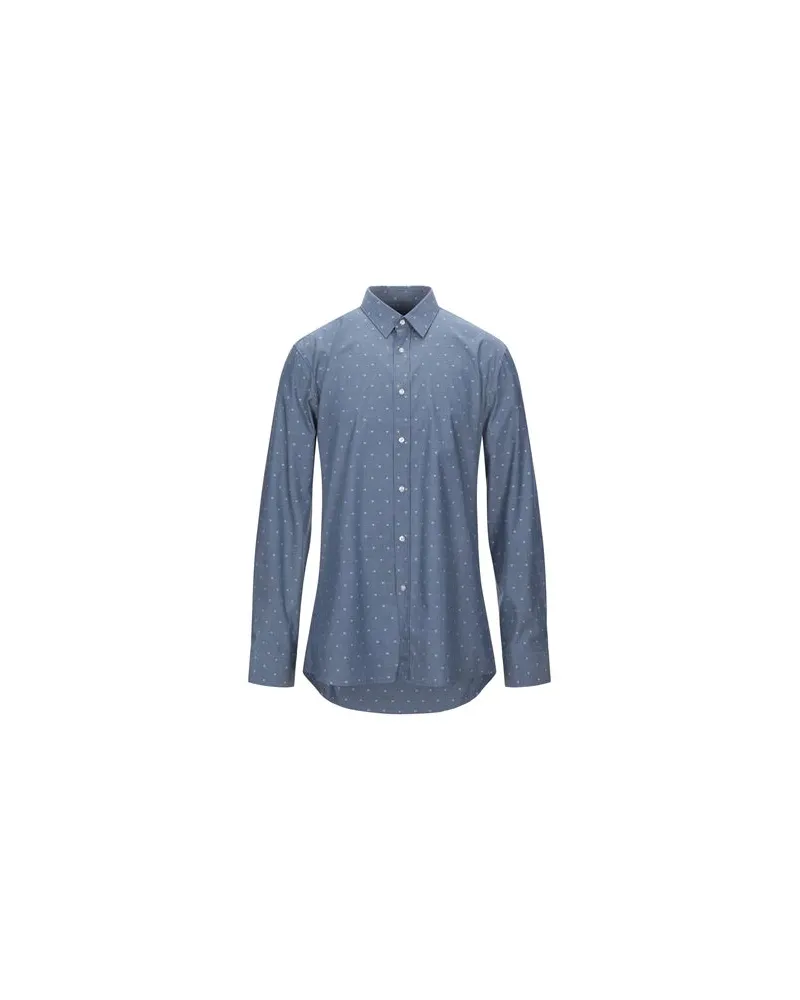 HUGO BOSS TOPS - Hemdenauf YOOX.COM Blau